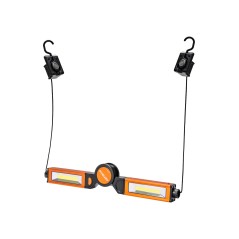 Lampa samochodowa 10 W, COB LED, funkcja trójkąta ostrzegawczego, akumulatorowa USB