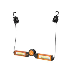 Lampa samochodowa 10 W, COB LED, funkcja trójkąta ostrzegawczego, akumulatorowa USB