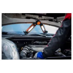 Lampa samochodowa 10 W, COB LED, funkcja trójkąta ostrzegawczego, akumulatorowa USB