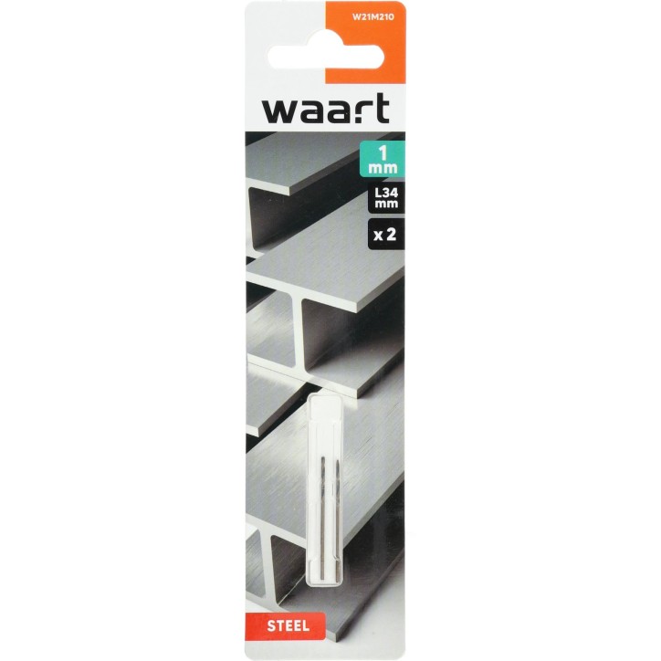 Wiertła do metalu 1.0 x 34 mm, HSS-G, szlifowane, 2 szt. Wiertła do metalu 1.0 x 34 mm, HSS-G, szlifowane, 2 szt.