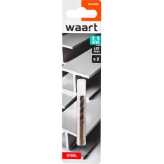 Wiertła do metalu 2.5 x 57 mm, HSS-G, szlifowane, 2 szt.