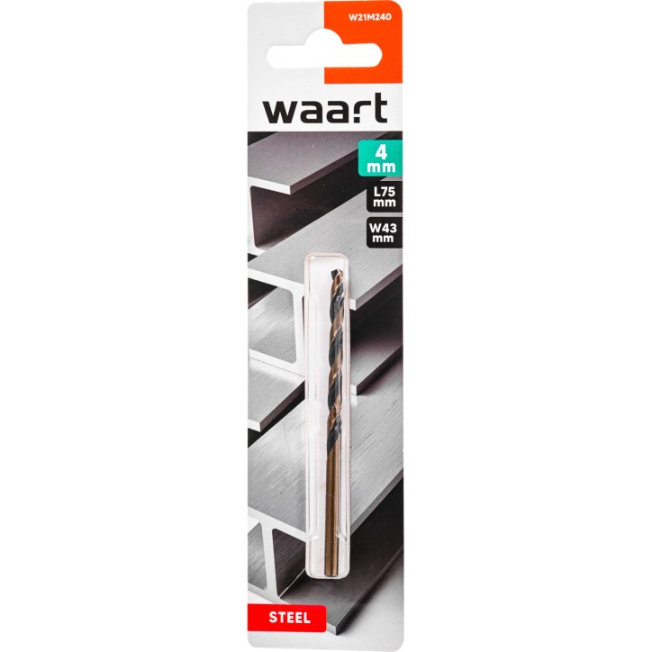 Wiertło do metalu 4.0 x 75 mm, HSS-G, szlifowane Wiertło do metalu 4.0 x 75 mm, HSS-G, szlifowane