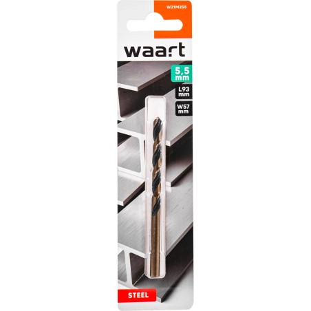 Wiertło do metalu 5.5 x 93 mm, HSS-G, szlifowane