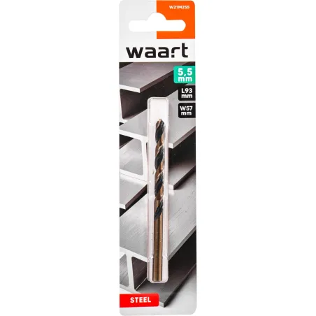 Wiertło do metalu 5.5 x 93 mm, HSS-G, szlifowane