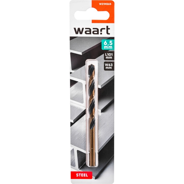 Wiertło do metalu 6.5 x 101 mm, HSS-G, szlifowane Wiertło do metalu 6.5 x 101 mm, HSS-G, szlifowane