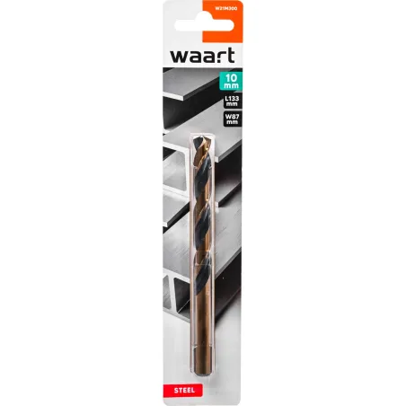Wiertło do metalu 10.0 x 133 mm, HSS-G, szlifowane