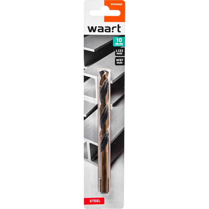 Wiertło do metalu 10.0 x 133 mm, HSS-G, szlifowane Wiertło do metalu 10.0 x 133 mm, HSS-G, szlifowane
