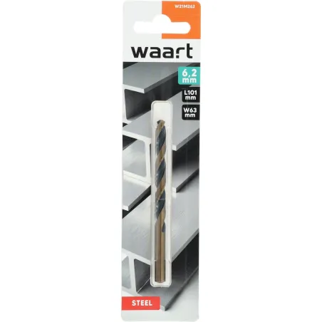 Wiertło do metalu 6.2 x 101 mm, HSS-G, szlifowane
