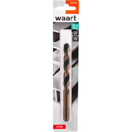 Wiertło do metalu 10.5 x 133 mm, HSS-G, szlifowane