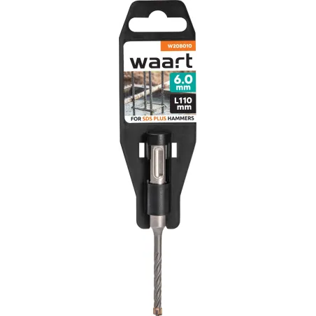 Wiertło do betonu 6.0 x 110 mm, końcówka krzyżowa, uchwyt SDS-plus
