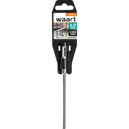 Wiertło do betonu 6.0 x 160 mm, końcówka krzyżowa, uchwyt SDS-plus