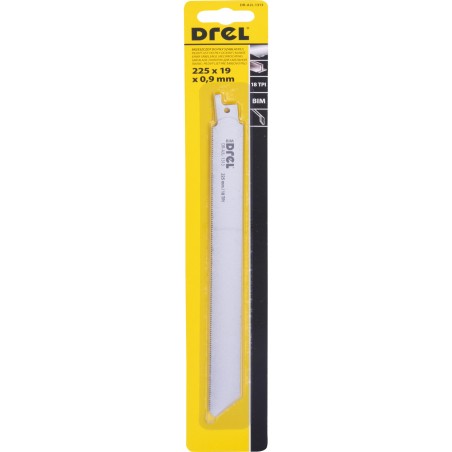 Brzeszczot do piły szablastej 225 x 19 x 0.9 mm, 18 TPI, do metalu
