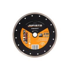 Zestaw tarcz diamentowych 230 x 22.2 mm, Turbo, gratis okulary i zatyczki, 5 szt.