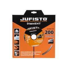 Tarcza diamentowa 200 x 25.4 mm, pełna