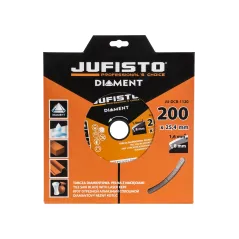 Tarcza diamentowa 200 x 25.4 mm, pełna