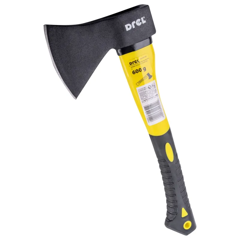 Siekiera 600 g, trzonek z włókna szklanego