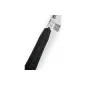 Młotek gumowy 450 g, czarna guma, trzonek metalowy, uchwyt gumowany Młotek gumowy 450 g, czarna guma, trzonek metalowy, uchwyt gumowany