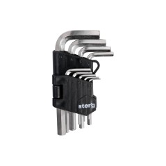 Zestaw kluczy sześciokątnych 1.5-10 mm, 9 szt.