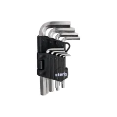 Zestaw kluczy sześciokątnych 1.5-10 mm, 9 szt.