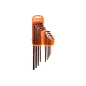 Klucze Torx z otworem T10-50, S2, bardzo długie, 9 szt. Klucze Torx z otworem T10-50, S2, bardzo długie, 9 szt.