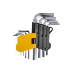 Zestaw kluczy sześciokątnych 1.5-10 mm, 9 szt.