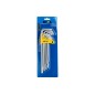 Zestaw kluczy Torx z otworem T10-50, bardzo długie, 9 szt.