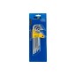 Zestaw kluczy Torx z otworem T10-50, długie, 9 szt.