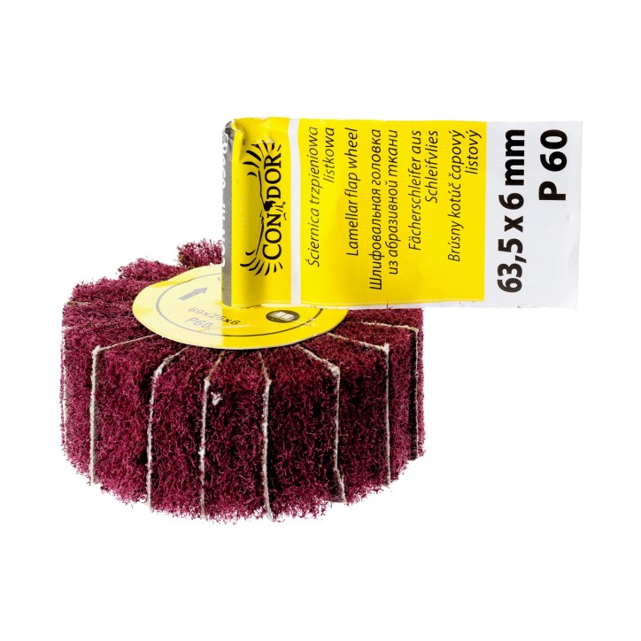 Ściernica listkowa, 63.5 x 6 mm, trzpieniowa, P60 Ściernica listkowa, 63.5 x 6 mm, trzpieniowa, P60