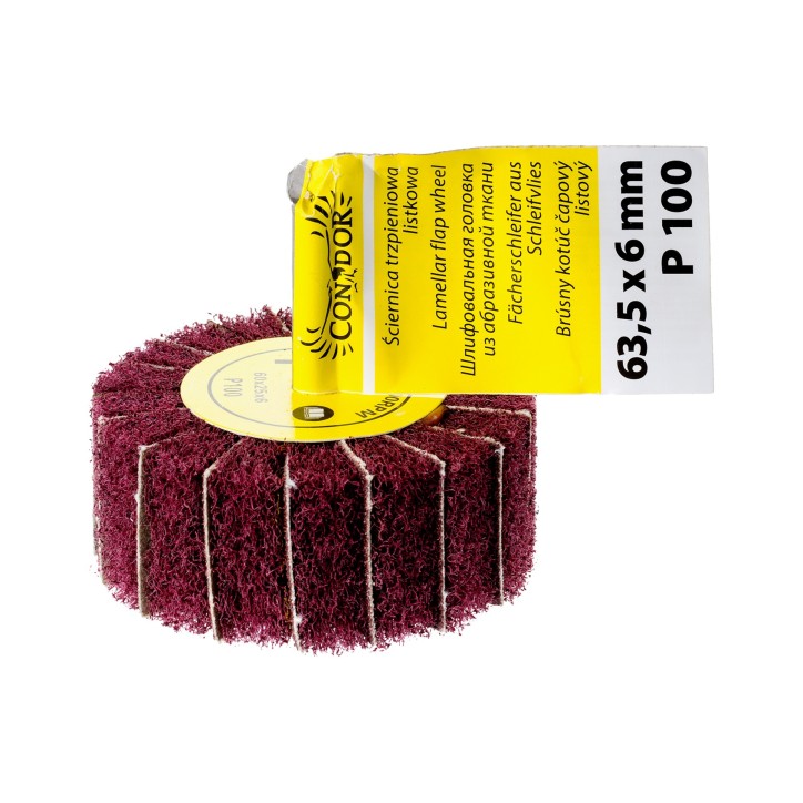 Ściernica listkowa, 63.5 x 6 mm, trzpieniowa, P100 Ściernica listkowa, 63.5 x 6 mm, trzpieniowa, P100
