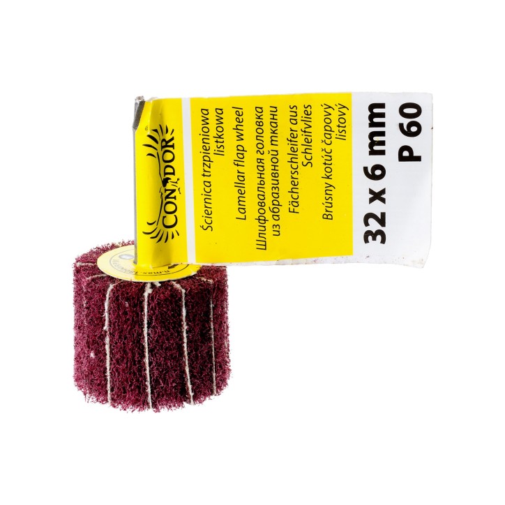 Ściernica listkowa, 32 x 6 mm, trzpieniowa, P60 Ściernica listkowa, 32 x 6 mm, trzpieniowa, P60