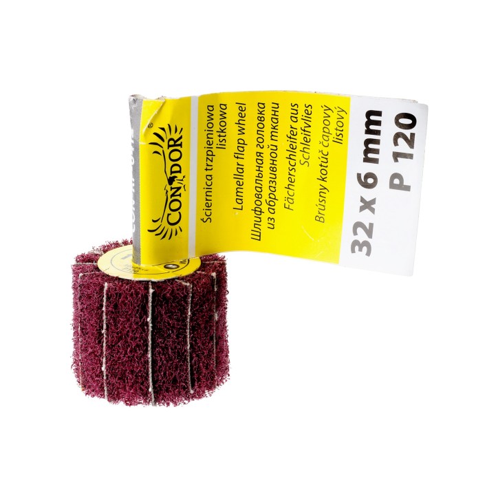 Ściernica listkowa, 32 x 6 mm, trzpieniowa, P120 Ściernica listkowa, 32 x 6 mm, trzpieniowa, P120