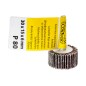 Ściernica listkowa, 30 x 15 x 6 mm, trzpieniowa, P80 Ściernica listkowa, 30 x 15 x 6 mm, trzpieniowa, P80