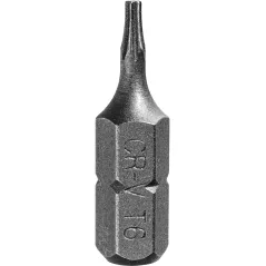 Końcówki wkrętakowe Torx T6 x 25 mm, 3 szt.