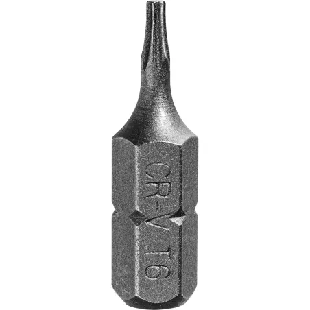 Końcówki wkrętakowe Torx T6 x 25 mm, 3 szt.