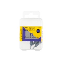 Końcówki wkrętakowe Torx T6 x 25 mm, 3 szt.
