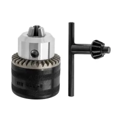 Uchwyt wiertarski zębaty z kluczykiem 3.0-16.0 mm, mocowanie stożek B16