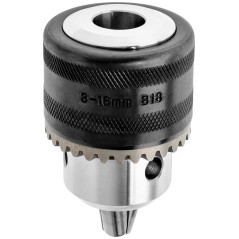 Uchwyt wiertarski zębaty z kluczykiem 3.0-16.0 mm, mocowanie stożek B16