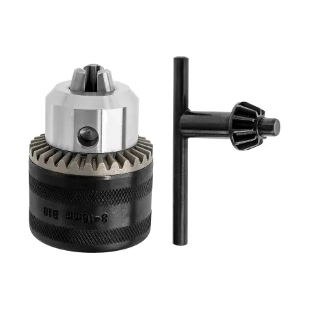 Uchwyt wiertarski zębaty z kluczykiem 3.0-16.0 mm, mocowanie gwint 1/2'-20UNF
