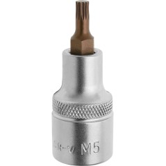 Końcówka Spline na nasadce 1/2", M5 x 55 mm