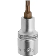 Końcówka Spline na nasadce 1/2", M5 x 55 mm