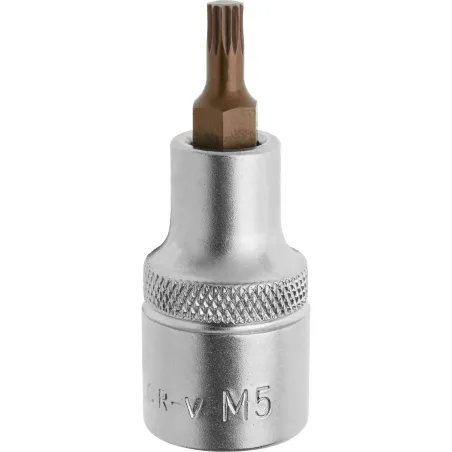 Końcówka Spline na nasadce 1/2", M5 x 55 mm