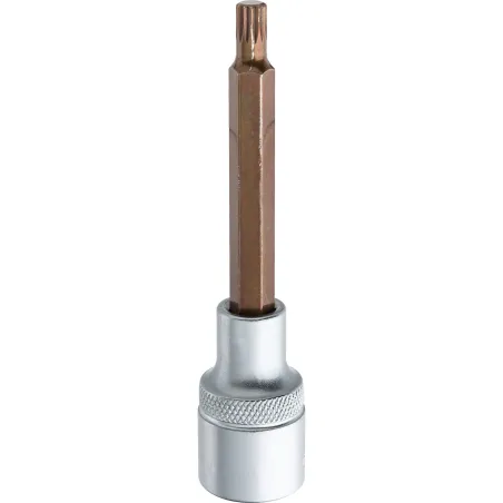 Końcówka Spline na nasadce 1/2", M6 x 100 mm