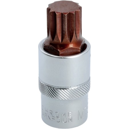 Końcówka Spline na nasadce 1/2", M16 x 55 mm