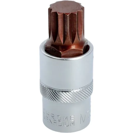 Końcówka Spline na nasadce 1/2", M16 x 55 mm