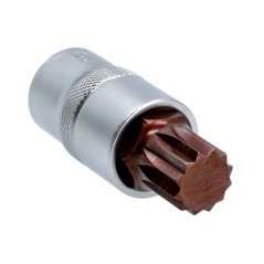 Końcówka Spline na nasadce 1/2", M16 x 55 mm