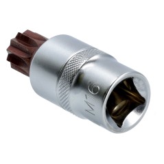 Końcówka Spline na nasadce 1/2", M16 x 55 mm