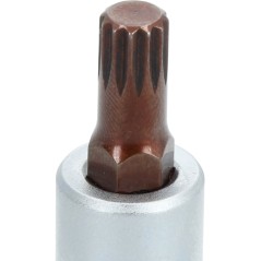 Końcówka Spline na nasadce 1/2", M6 x 55 mm