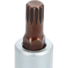 Końcówka Spline na nasadce 1/2", M6 x 55 mm