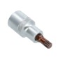 Końcówka Spline na nasadce 1/2", M6 x 55 mm