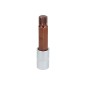 Końcówka Spline na nasadce 1/2", M17 x 100 mm
